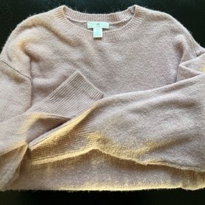H&M pink sweater